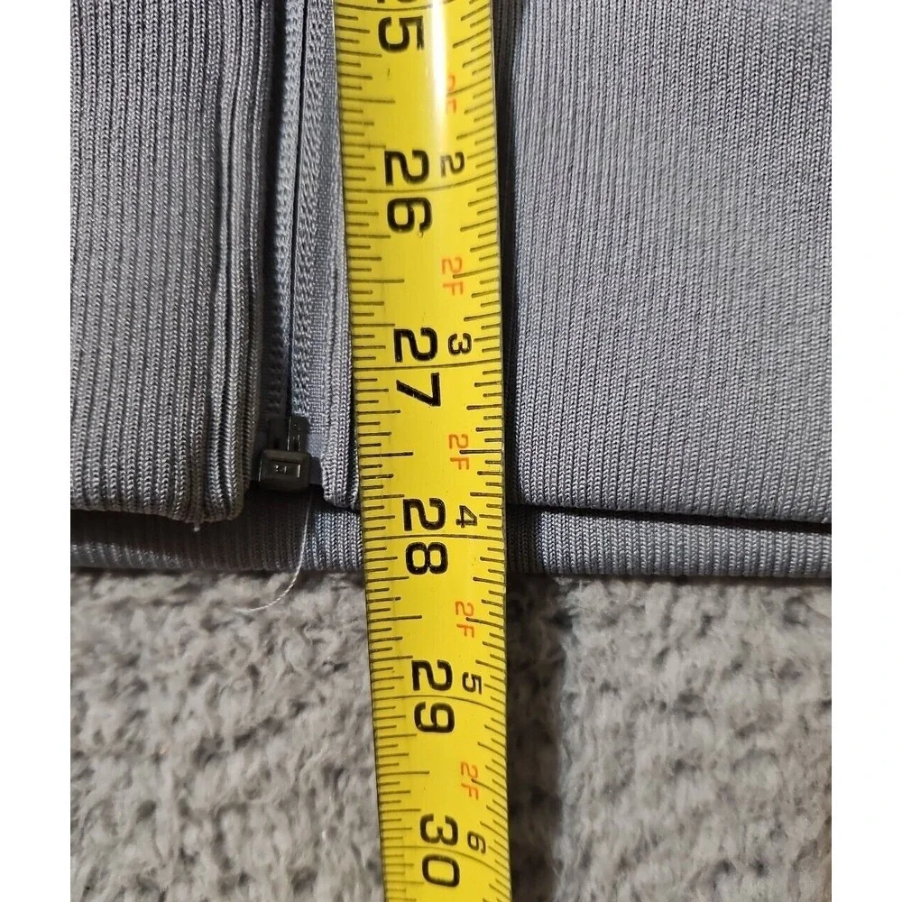 The North Face Tech Fleece‎ Men's Size XL Full Zip Jacket Zip Pockets Gray Blue